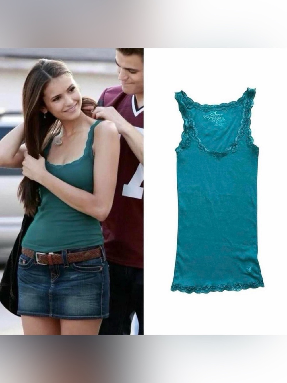 Lace Tank Top As Seen On Elena Gilbert On The Vampire Diaries